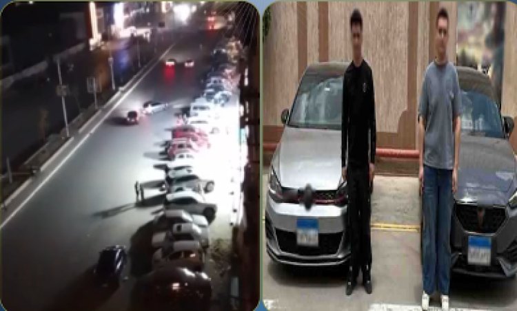 ضبط طالبين بالغربية لقيامهما بحركات استعراضية بسيارتين ملاكي وتعريض حياة المواطنين للخطر