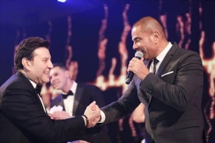 عمرو دياب ينعى هاني شاكر