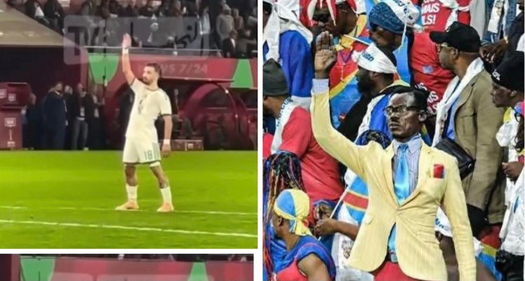 بعد الإساءة لرمز تاريخي.. لاعب الجزائر يعتذر لمشجع الكونغو الديمقراطية