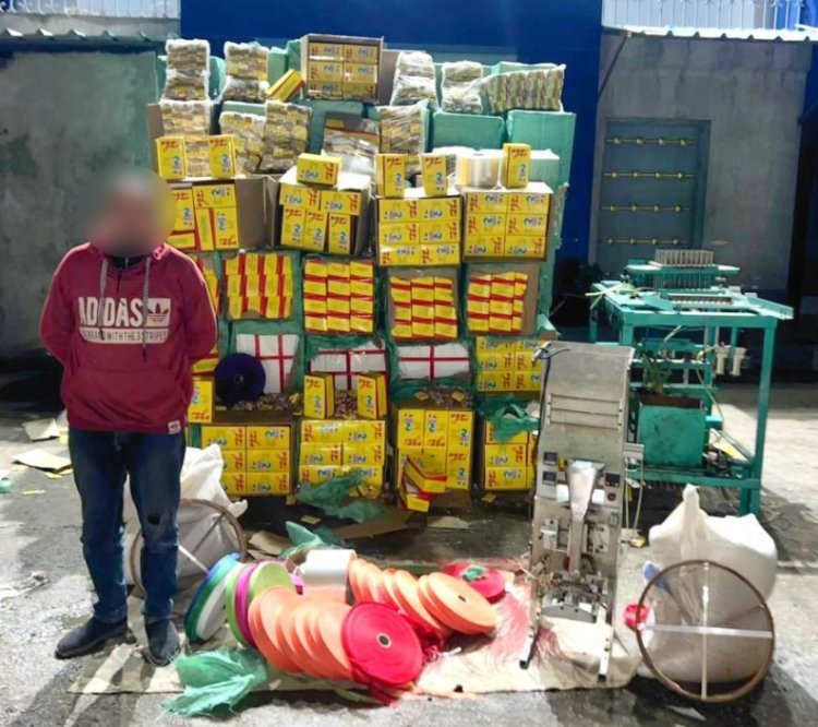 ضبط مالك مخزن بالإسكندرية وبحوزته  7 ملايين قطعة ألعاب نارية قبل ترويجها