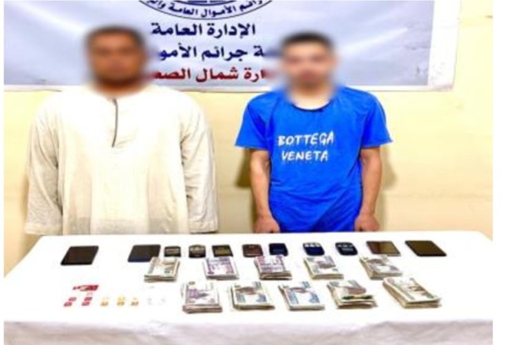 انتحلوا صفة موظفين بنوك....ضبط شخصين استولوا على بيانات بطاقات الدفع الإلكترونى بالمنيا