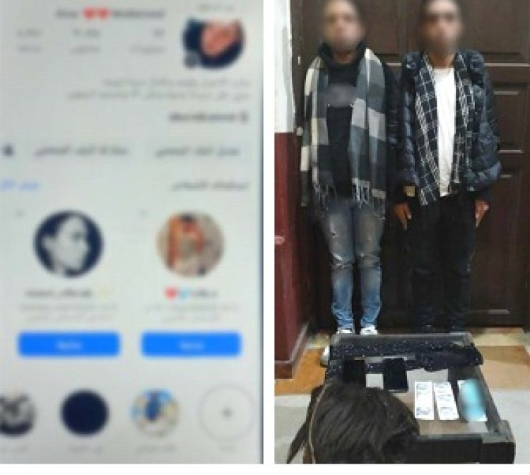 على طريقة “ياسمين تخلى الحديد يلين”…القبض على شابين يرتديان ملابس نسائية بالإسكندرية 