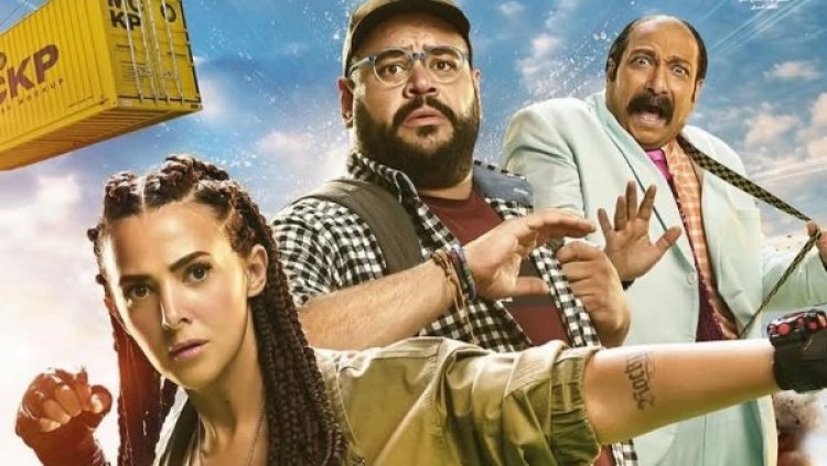 دعمًا لزوجته دنيا سمير غانم.. رامي رضوان يروّج لـ«روكي الغلابة»