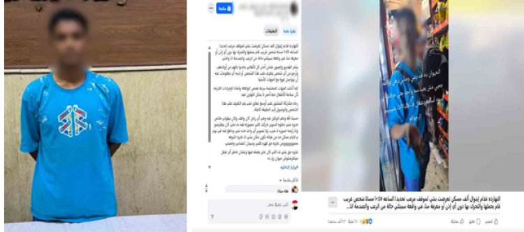 الداخلية تحسم الجدل.. "كان بيلاعبها مش بيخطفها" حقيقة فيديو المشادة بين سيدة وعامل في جسر السويس