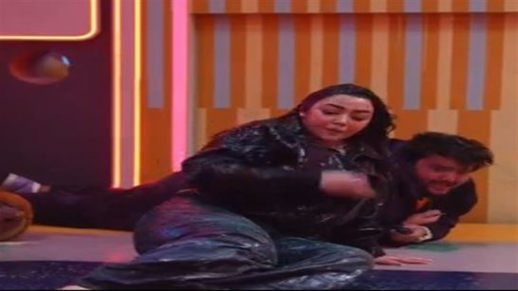 رحمة محسن تنفي شائعات زواجها من فنان خلال ظهورها في رامز ليفل الوحش وتعلق على وزنها الزائد
