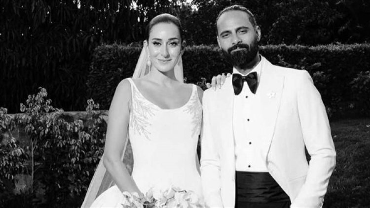 «ربنا يخليك ليا».. أمينة خليل توجه رسالة لزوجها بعد حفل الزفاف