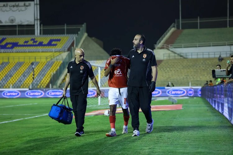 طبيب الأهلي يعلن تفاصيل إصابة حسين الشحات وياسر إبراهيم