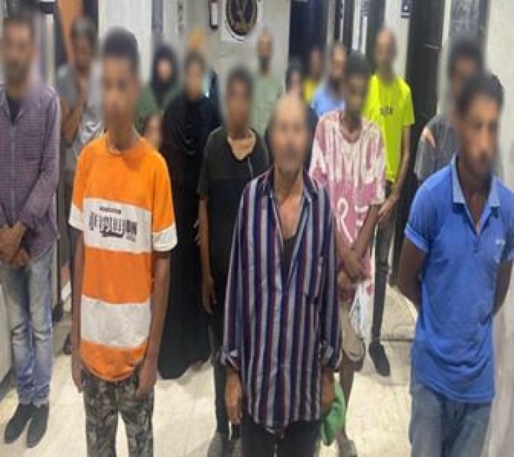إنقاذ 15 طفل من أستغلال مسجلين خطر لهم فى التسول بمنطقتي القطامية والتجمع 