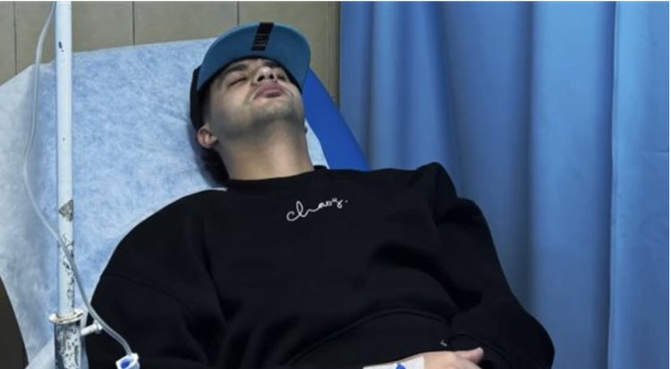 نقل مطرب المهرجانات عنبة إلى المستشفى بعد وعكة صحية