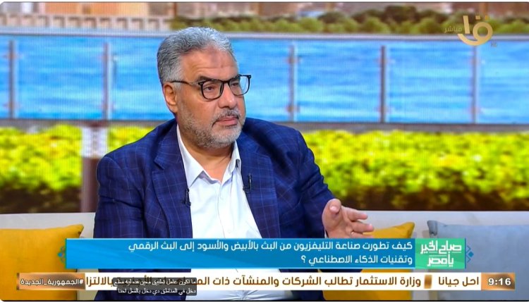 الكاتب الصحفي  أحمد السباعي: التحول الرقمي أصبح ضرورة وليس خيارًا في صناعة الإعلام