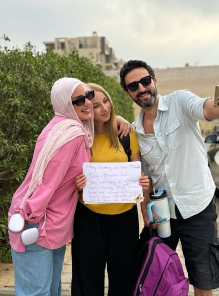أسما شريف منير تحتفل بعيد ميلاد ابنتها برسالة مؤثرة عن الانفصال "الاحترام ما ينتهيش "