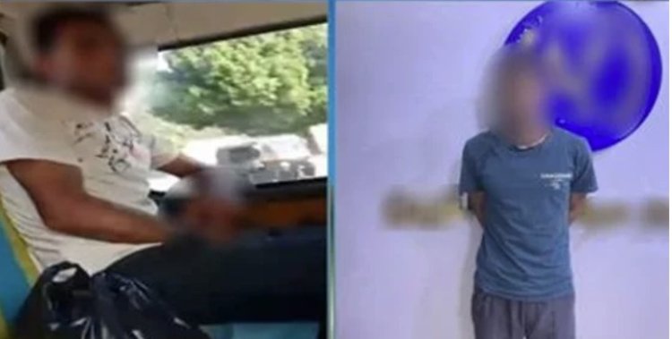 القبض على شاب بعد تداول فيديو فاضح داخل ميكروباص في التبين