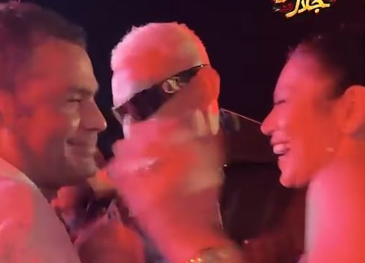 رامز جلال يمازح محمد عبد المنصف بسبب لقاء الخميسي