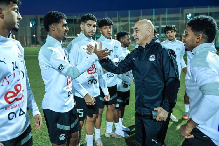 حسام وإبراهيم حسن يزوران معسكر منتخب مصر مواليد 2007
