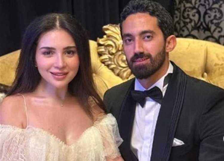 «يوم من عمري».. أول تعليق رومانسي من أحمد تيمور بعد عقد قرانه على مي عز الدين