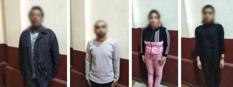 ضبط شخصين وسيدتين لقيامهم بممارسة الفجور والأعمال المنافية للآداب بالإسكندرية