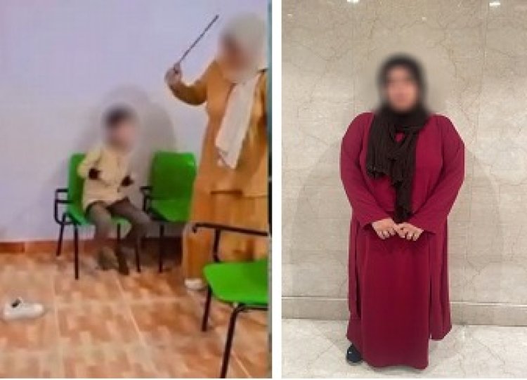 كشف ملابسات فيديو سيدة تعتدي بالضرب على طفل أثناء درس خصوصي بالإسماعيلية