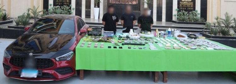 العثور على مخدرات ثمنها 20 مليون جنيه داخل شقة بالقاهرة