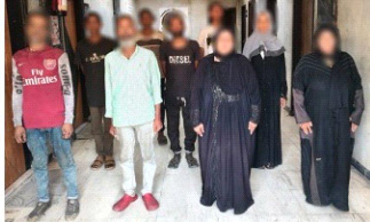 ضبط 11 شخصا يستغلون 11 طفلا في أعمال التسول بالجيزة