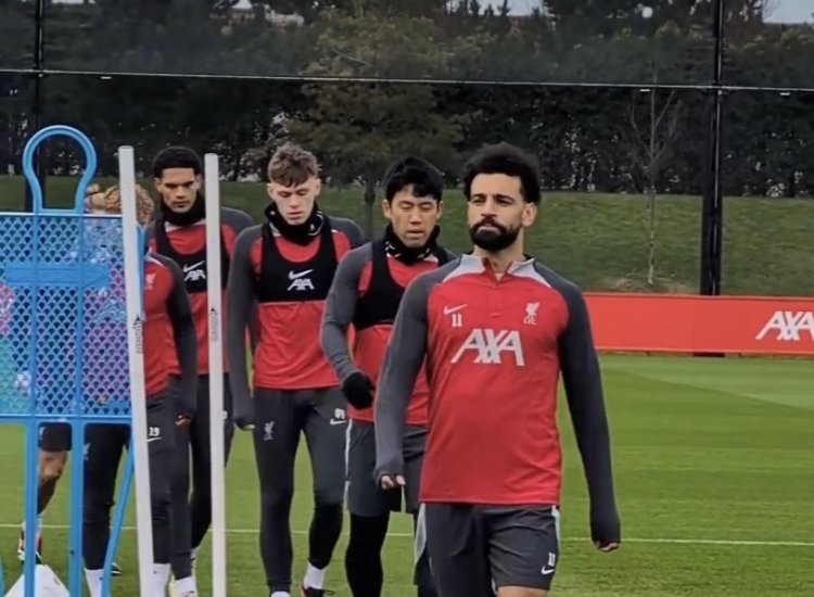 محمد صلاح يعود لتدريبات ليفربول الجماعية