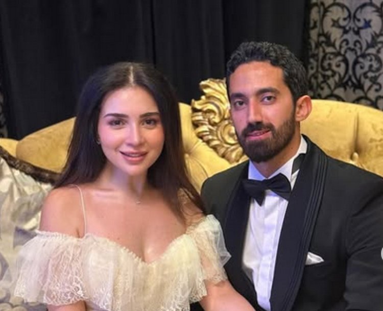 مي عز الدين تحتفل بعقد قرانها على رجل الأعمال أحمد تيمور| صور