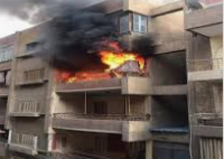 السيطرة على حريق فى مطبخ شقة بمنطقة التوفيقية بالأزبكية