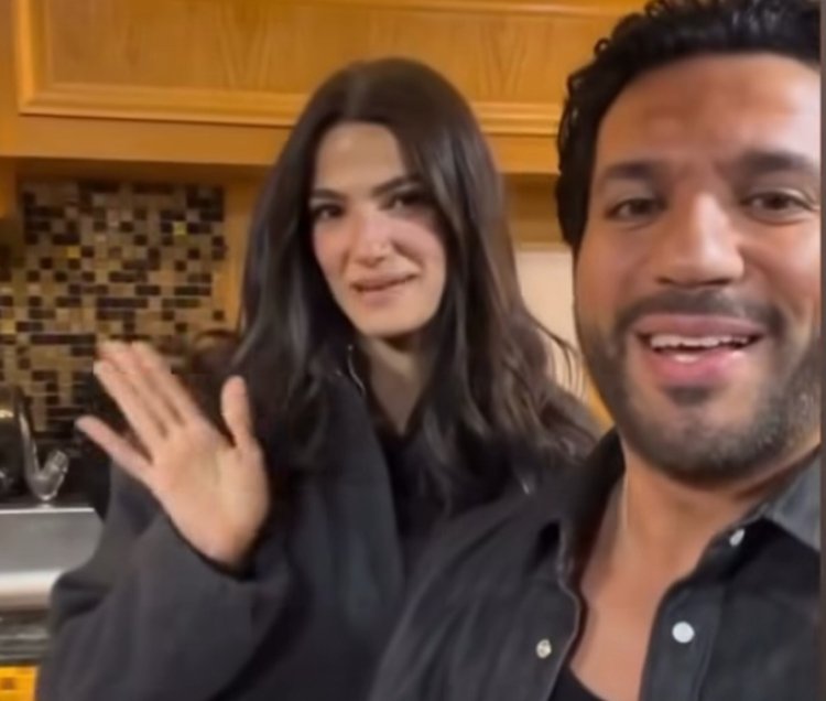 تارا عماد توثق  أولى لحظات تصوير فيلم «طه الغريب» برفقة حسن الرداد