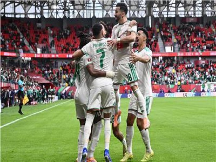 منتخب الجزائر يفوز على السودان بثلاثية في أمم إفريقيا