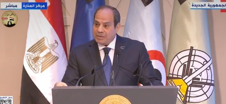 الرئيس السيسي: لن يمضي وقت طويل حتى ينعم المصريون بحصاد جهدهم وصبرهم