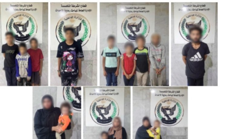 ضبط 17 متهما استغلوا 24 طفل فى أعمال التسول واستجداء المارة بالقاهرة والجيزة