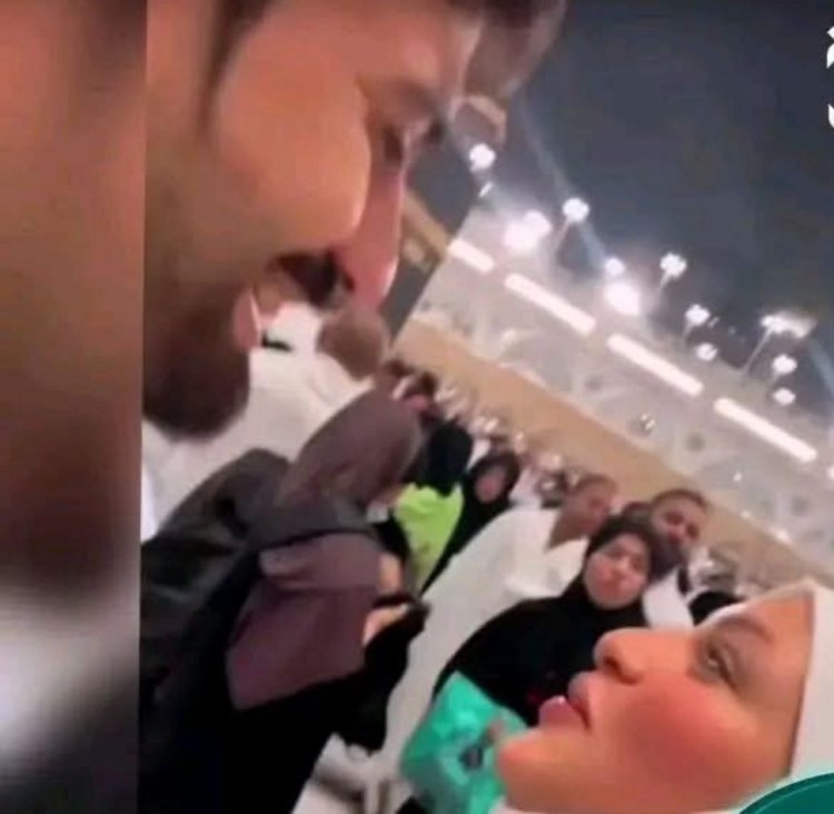 أمام الكعبة المشرفة.. زوجة عراقية تطلب من زوجها القسم بعدم خيانتها والأخير يرفض