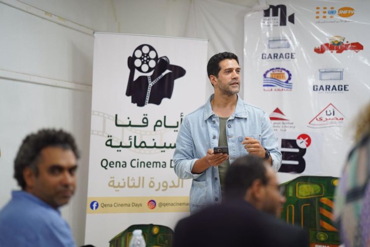 أحمد مجدي يخطف الأنظار فى ختام الدورة الثانية لأيام قنا السينمائية