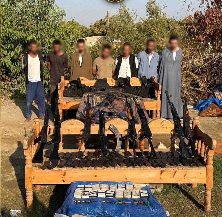 سقوط أخطر تشكيل عصابي فرض سيطرته على 600 فدان بالجيزة وابتز الأهالي بالإتاوات