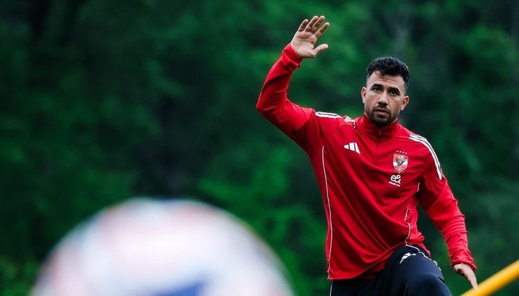 الأهلي يخوض مرانه في موعد مباراته مع بالميراس