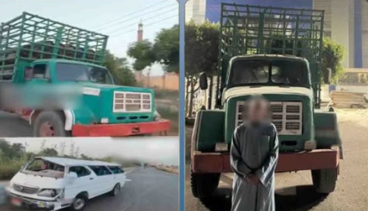 ضبط سائق "نقل غاز" بدون رخصة تسبب في حادث وهروب بببا.. والسيارة منتهية التراخيص