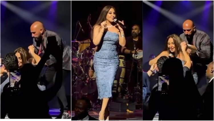 «مش قادرة أقوم».. إليسا تُقلق جمهورها بسبب موقف مفاجئ خلال حفلها في دبي 