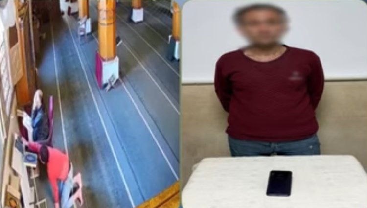 القبض على المتهم بسرقة هاتف مؤذن داخل مسجد بدمياط 