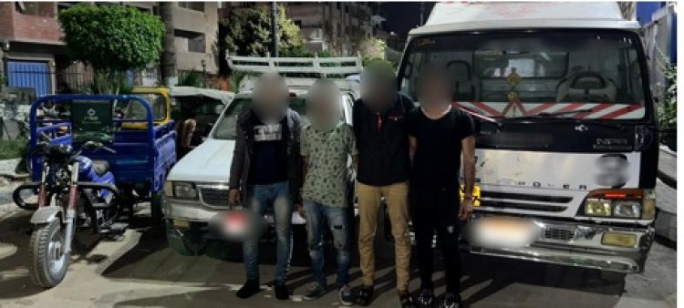ضبط سيدتان و5 عاطلين لسرقتهم المنازل والسيارات بالقاهرة