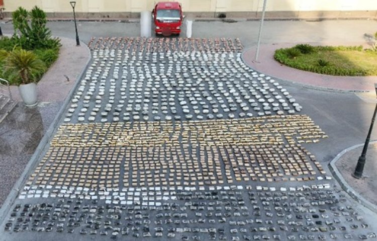 إحباط محاولة عنصرين جنائيين شديدي الخطورة لجلب 4.5 طن مواد مخدرة بقيمة 310 مليون جنيه (صور)