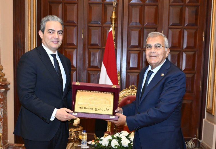 رئيس مجلس الشيوخ يستقبل نقيب الإعلاميين.. تأكيد على تكامل المؤسسات وتعزيز الوعي الوطني