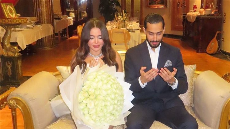  أحد نجوم مسلسل جعفر العمدة.. حسن الديب يحتفل بخطوبته على فتاة من خارج الوسط الفني