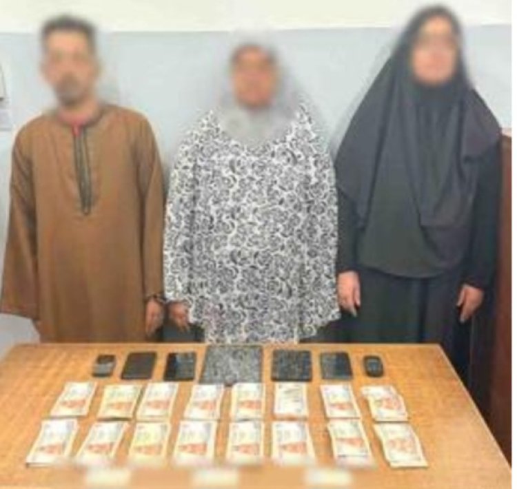 سقوط  تشكيل عصابى تخصص فى سرقة حسابات المواطنين وطلب أموال من أقاربهم بالمنيا