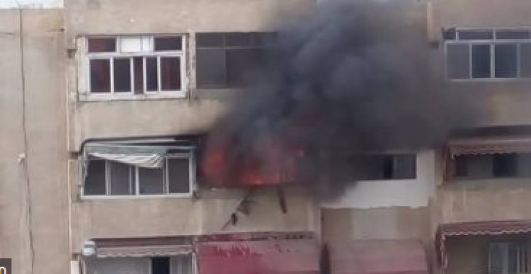 بسبب "ماس تكييف".. إصابة عامل دليفري في حريق شقة بالقاهرة الجديدة