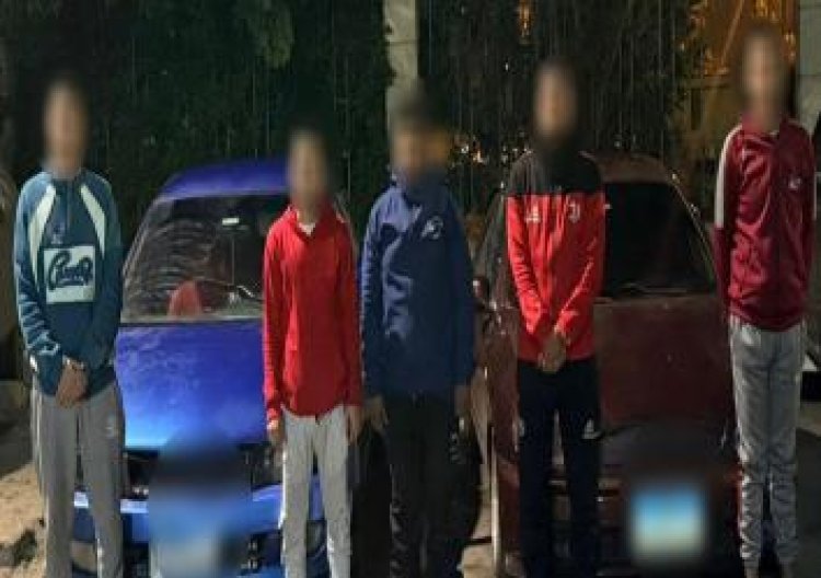 ضبط 5 أشخاص لإحداث ضوضاء أسفل منزل مواطن بالإسماعيلية عقب تداول فيديو 