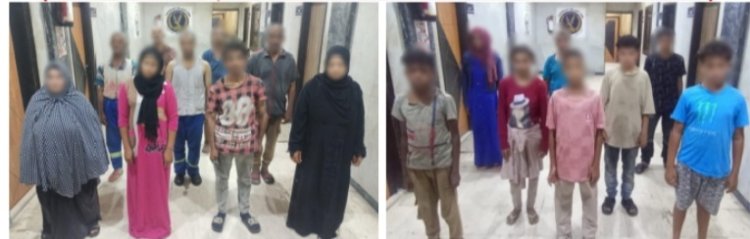 ضبط 10 متهمين بالقاهرة لاستغلال 9 أطفال في التسول وبيع السلع بالإكراه