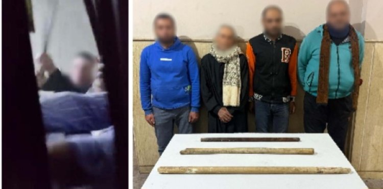 كشف ملابسات فيديو "اقتحام منزل" بالعصي الخشبية بكفر الشيخ.. وضبط المتهمين