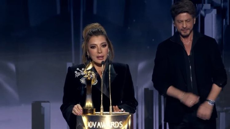 أصالة تحصد جائزة «صنّاع الترفيه الفخرية» في حفل Joy Awards 2026 بالرياض