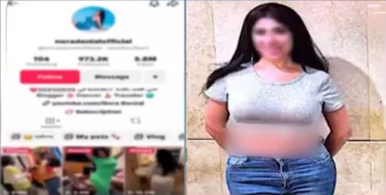 ضبط الراقصة "نورا دانيال"  لنشر مقاطع فيديو خادشة للحياء على مواقع التواصل الاجتماعي