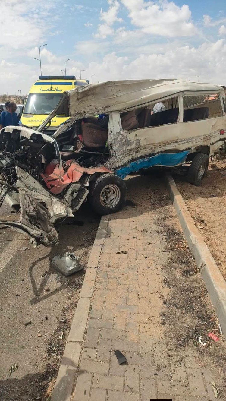 ارتفاع ضحايا حادث الطريق الأوسطي المروع لـ 6 متوفين و9 مصابين