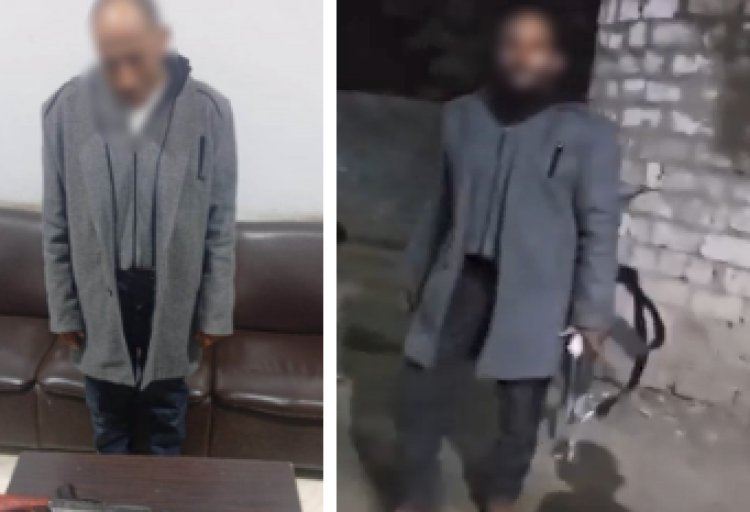 الأمن يكشف لغز فيديو "مسلح سوهاج" ويضبط المتهم والبندقية الآلية